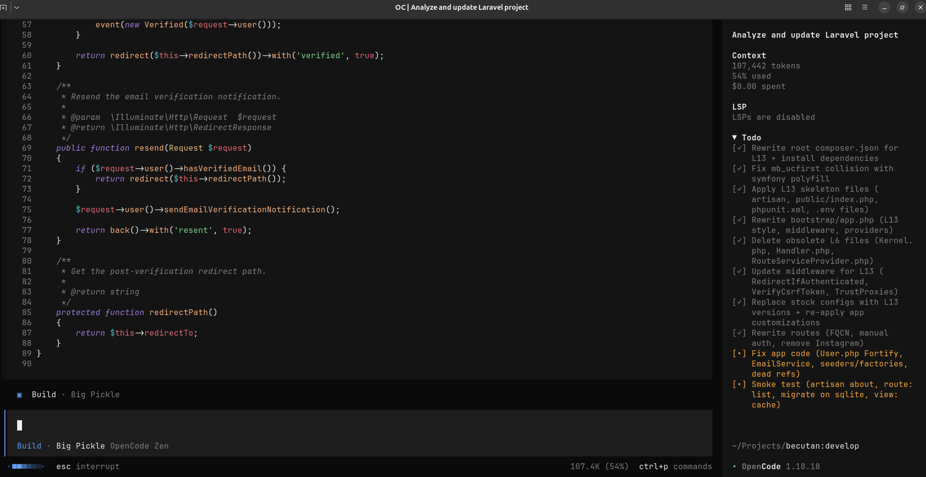 From Laravel 6 to Laravel 13: Upgrading a 7-Year-Old Project on PHP 8.4